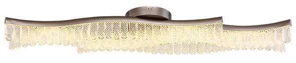 Globo Juliet LED Deckenleuchte 35W Warmweiß Graphit Matt, Metall 13cm 67348D