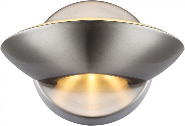 Globo LED Wandleuchte Sammy 7.5W up/down nickel-matt