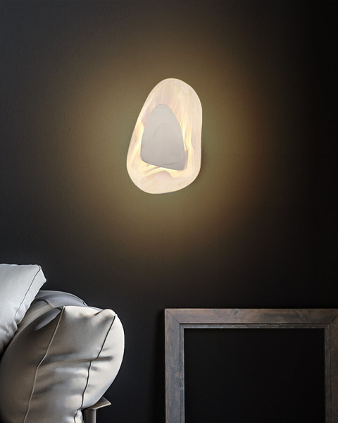 Globo Dorsey LED Wandleuchte 9W Warmweiß Nickel Matt, Metall 31,5cm 78411N