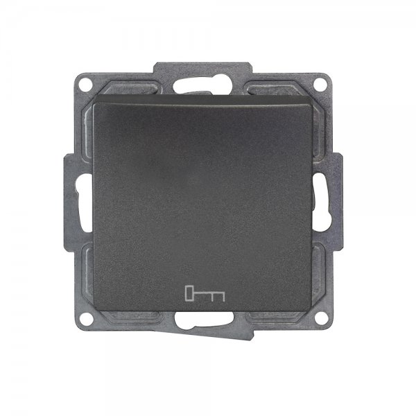 Gunsan Visage Taster Schlüssel Unterputz Dunkelsilber