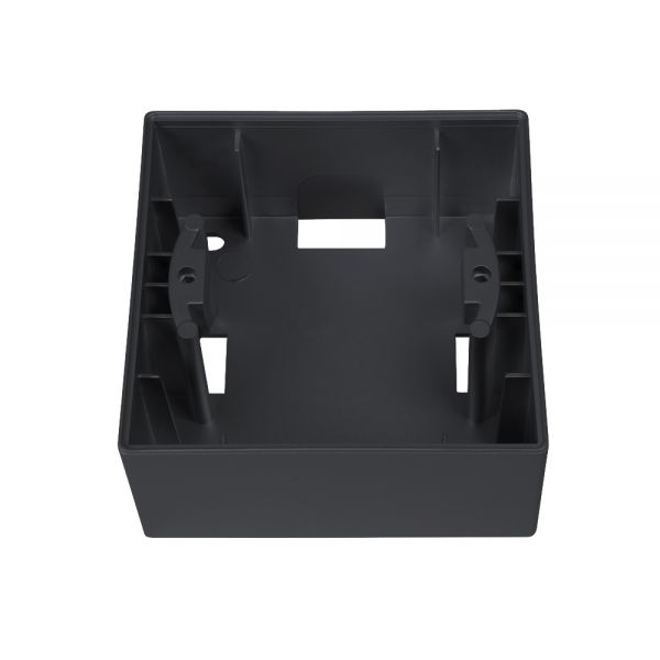 Gunsan Moderna 1-fach Rahmen Aufputzgehäuse Schwarz