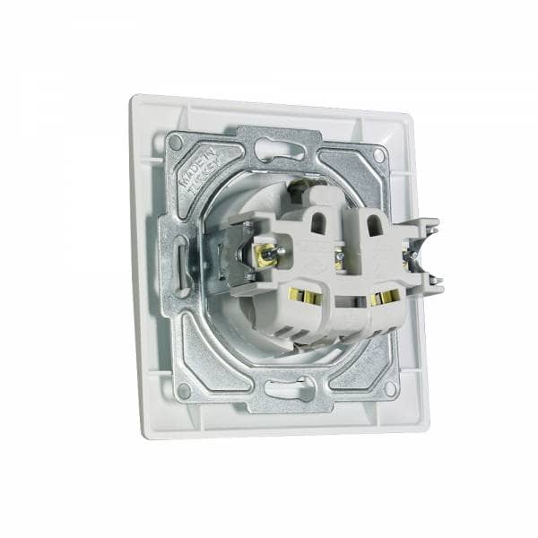 12er- Pack Gunsan Visage Steckdose Unterputz Weiss