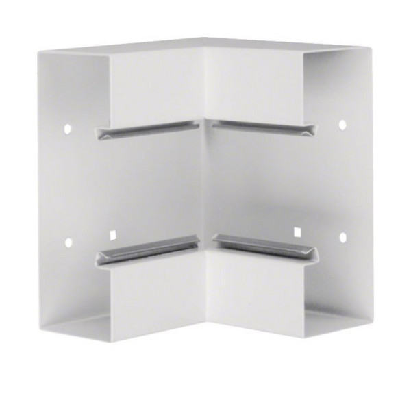 Hager BRS6517049016 Inneneck aus Grundprofil zu BRS 68x170mm Oberteil 80mm Stahlblech verkehrsweiß