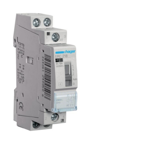 Hager ERC218 Installationsrelais 16A 1S  1Ö 230V