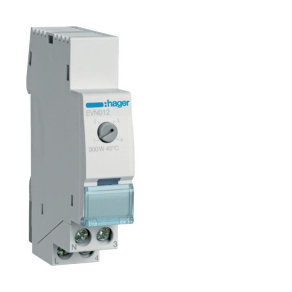 Hager EVN012 Ferndimmer 300W Universal Komfort, LED/ESL