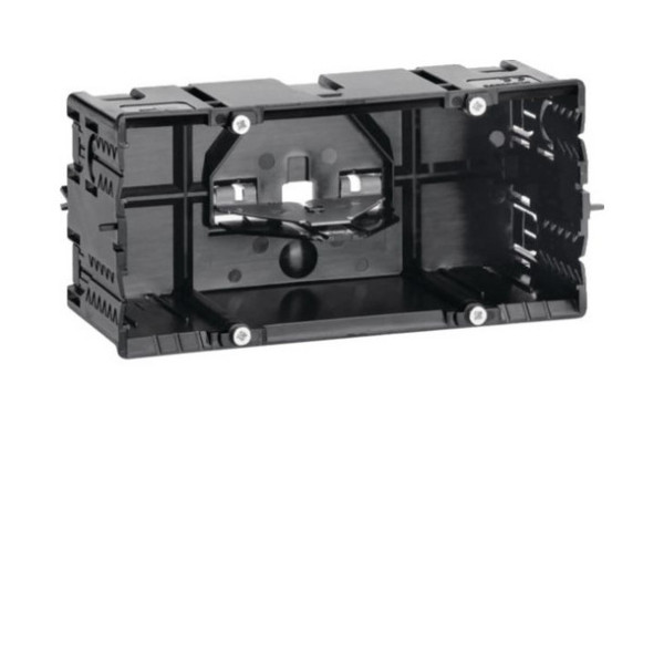 Hager GLS55002 Geräteeinbaudose 2-fach Energie für BR C-Profil für Schalterprogramme