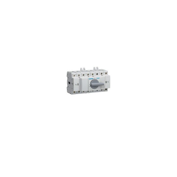 Hager HIM408 Lastumschalter 3PN 80A für Hutschiene/Montageplatte