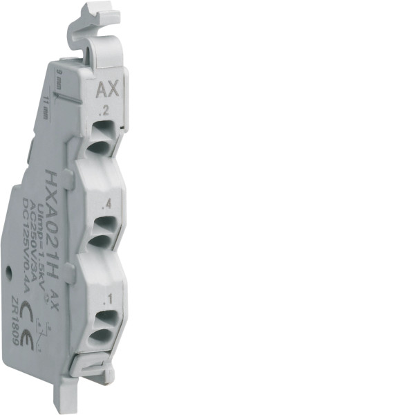 Hager HXA021H Hilfsschalter für Baugröße Wechslerkontakt 250V AC x/P160-x/P250-x/P630
