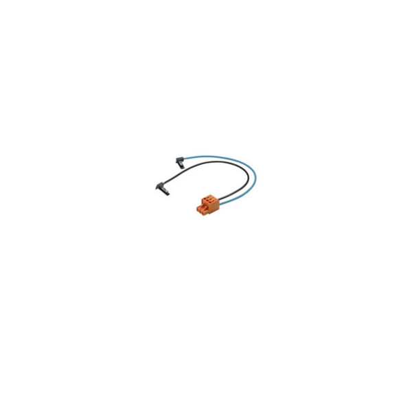 Hager KU9S46GBE BKE-Spgsabgriff, universZ, 460mm, sw/bl, Stecker-Buchse, 1 Stück