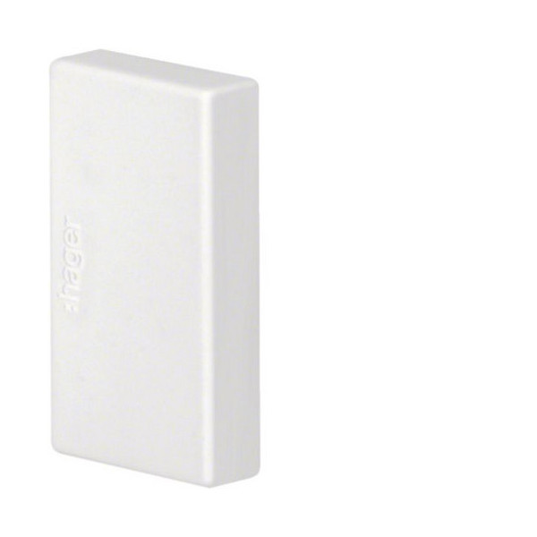 Hager LFE2003569016 Endstück ASA witterungsbeständig/UV-stabil zu LFE 20x35 vweiß