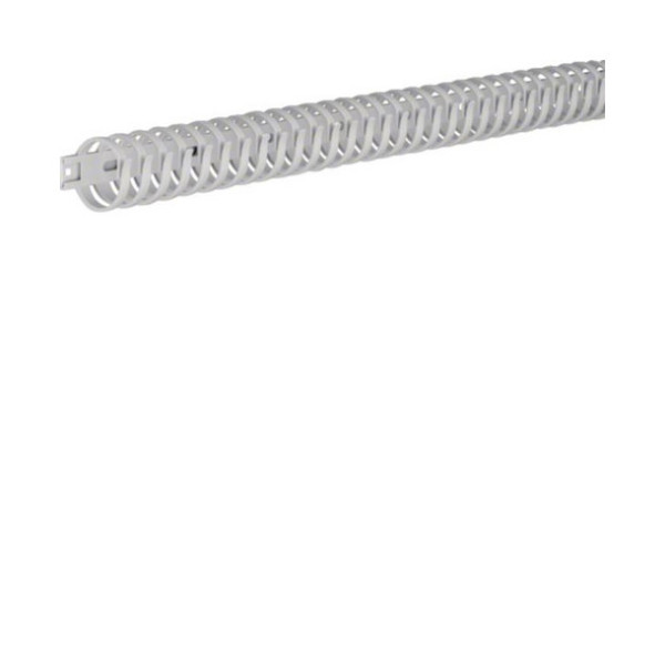 Hager M5692 Verdrahtungskanal flexibel aus Polyamid halogenfrei 30mm L0,5m lichtgrau