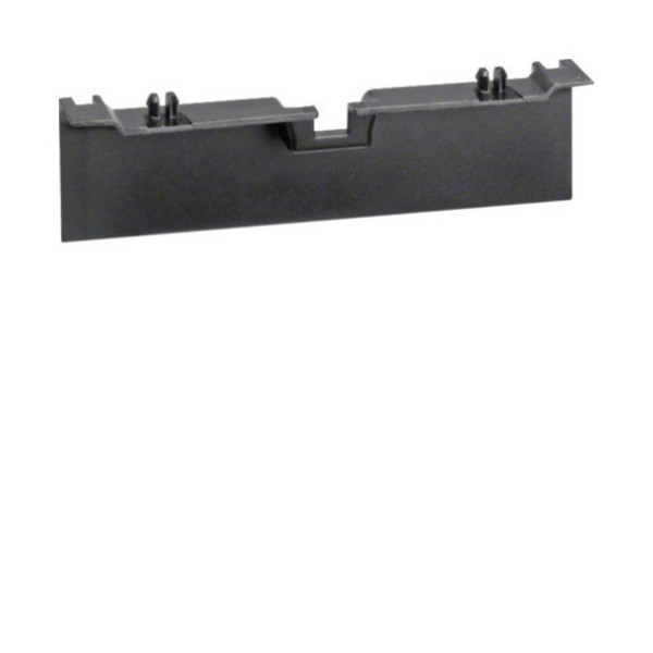 Hager SL20080A9011 Geräteträgerschürze für Geräteträger zu SL 20x80mm graphitschwarz
