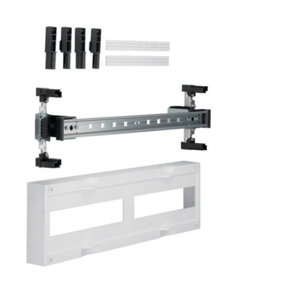 Hager UD12B1 Baustein, universN, 150x500mm, für Reiheneinbaugeräte waagerecht, 2x12 PLE