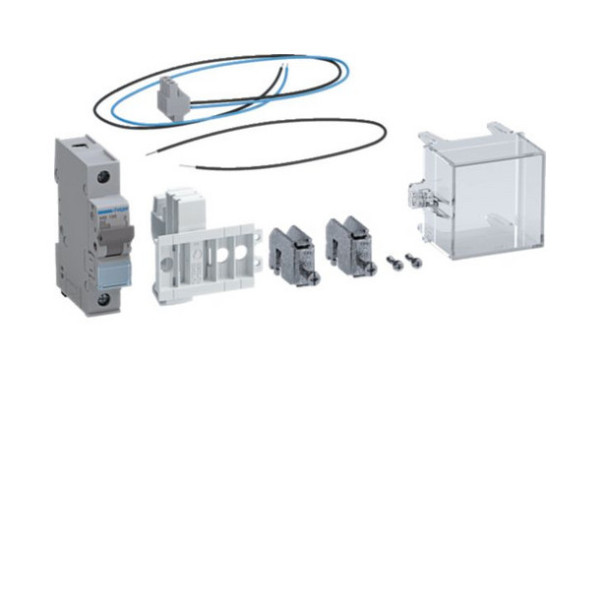 Hager ZY3N1LS Bestückungspaket für Spgsversorgung RfZ, für Bauhöhe 1100mm, mit LS 6A im NAR