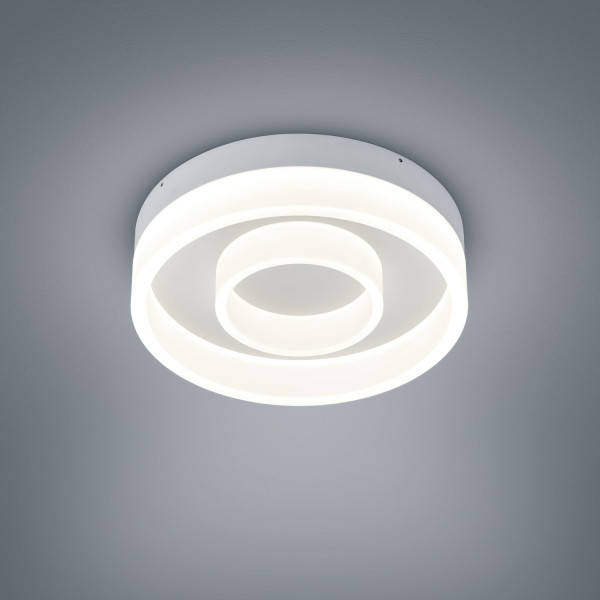 Helestra LIV LED Deckenleuchte 36W dimmbar IP30 90Ra Warmweiss Mattweiß 25/1734.07