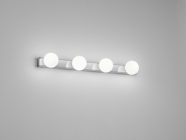 Helestra LIS LED Wandleuchte,Deckenleuchte 12W IP44 90Ra Warmweiss Chrom 48/2029.04