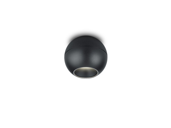 Helestra ETO LED Deckenleuchte 8W dimmbar Warmweiss Schwarz 5-5033.22