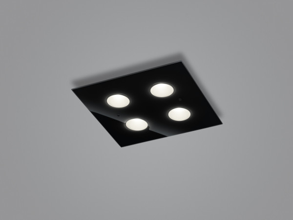 Helestra NOMI LED Deckenleuchte 28W dimmbar Warmweiss Schwarz 5-5058.22