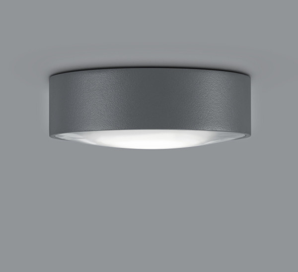 Helestra POSH LED Deckenleuchte 6W IP65 Warmweiss Graphit A152005.93