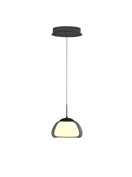 Hell Luxxo LED Pendelleuchte Dimmbar höhenverstellbar Dim to warm + FB Schwarz 20634/1-06