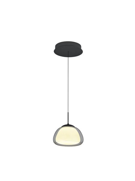 Hell Luxxo LED Pendelleuchte Dimmbar höhenverstellbar Dim to warm + FB Schwarz 20634/1-06