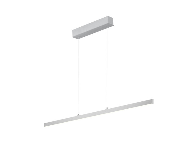Hell Karo LED Pendelleuchte 2-fach steuerbare Lichtfarbe Dimmbar CCT 60-180cm 90Ra Alu 20687/1-37