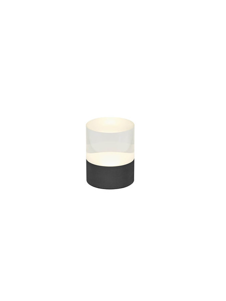 Hell Trophy LED Akku Tischleuchte steuerbare Lichtfarbe Dimmbar 90Ra Schwarz 50458/1-06