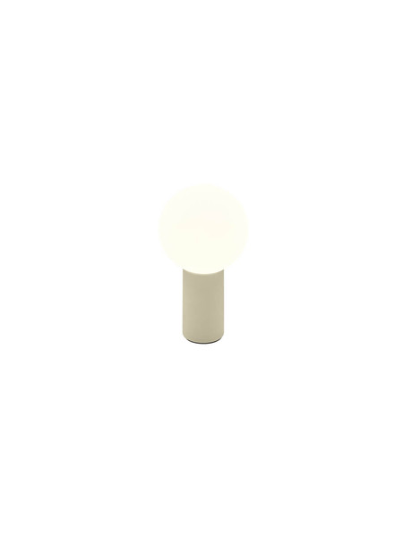 Hell Tiny LED Akku Tischleuchte steuerbare Lichtfarbe Dimmbar 90Ra Sand 50460/1-13