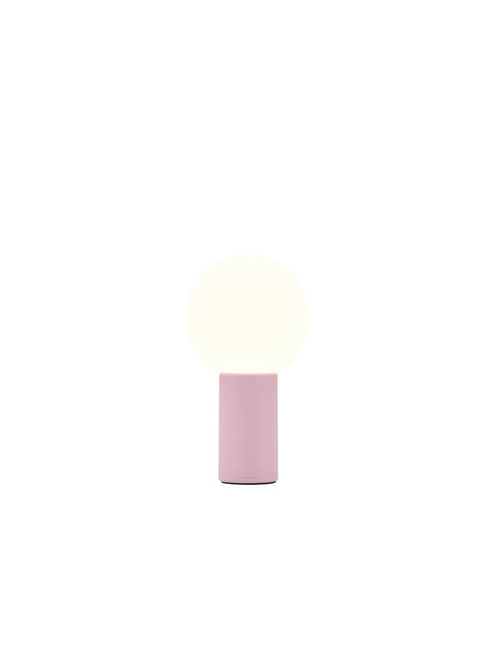 Hell Tiny LED Akku Tischleuchte steuerbare Lichtfarbe Dimmbar 90Ra Hellrosa 50460/1-58