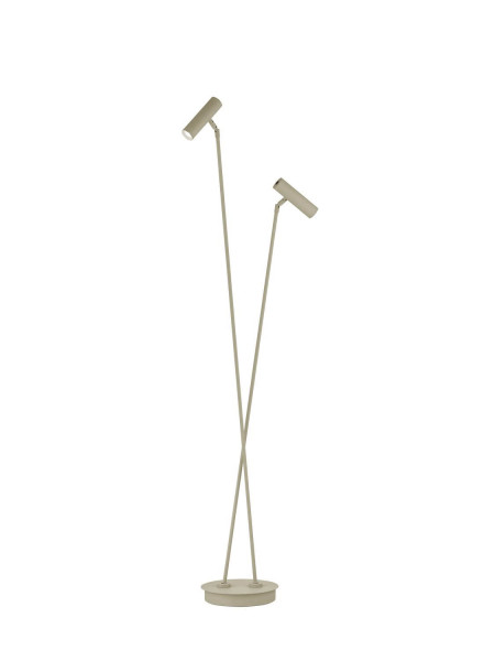 Hell Tom Pro LED Stehleuchte Dimmbar 137cm Sand 60551/2-13