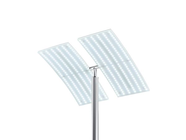 Hell Andy LED Stehleuchte Dimmbar 185cm CCT Nickel 60556/2-92