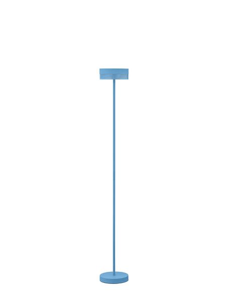 Hell Mesh LED Akkuleuchte Warmweiss Dimmbar USB Pastellblau 60560/1-21