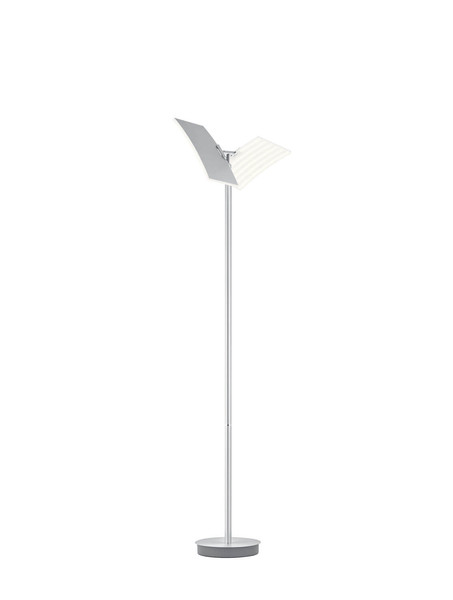 Hell Twice LED Stehleuchte steuerbare Lichtfarbe Dimmbar 38cm CCT >90Ra Alu 60568/1-37