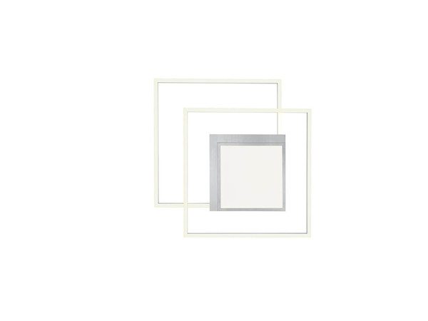 Hell Karo LED Deckenleuchte steuerbare Lichtfarbe Dimmbar CCT 90Ra Alu 70622/1-37