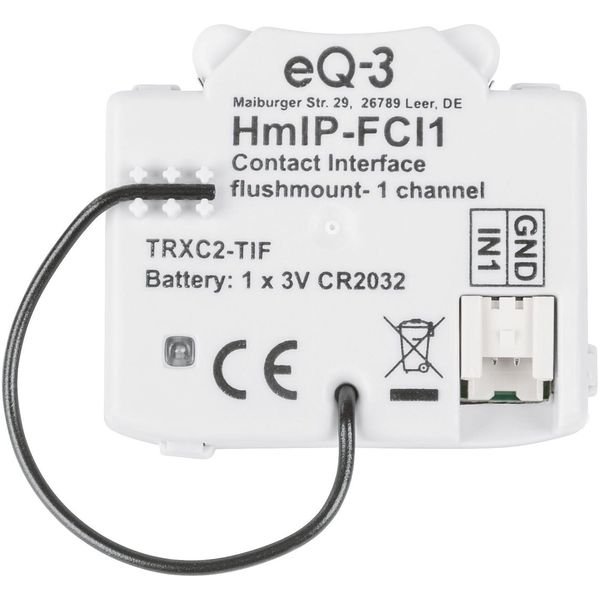 Homematic IP Kontakt-Schnittstelle Unterputz - 1-fach HmIP-FCI1 153489A0
