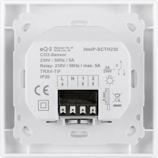 Homematic IP CO2-Sensor, 230V HmIP-SCTH230 155592A0