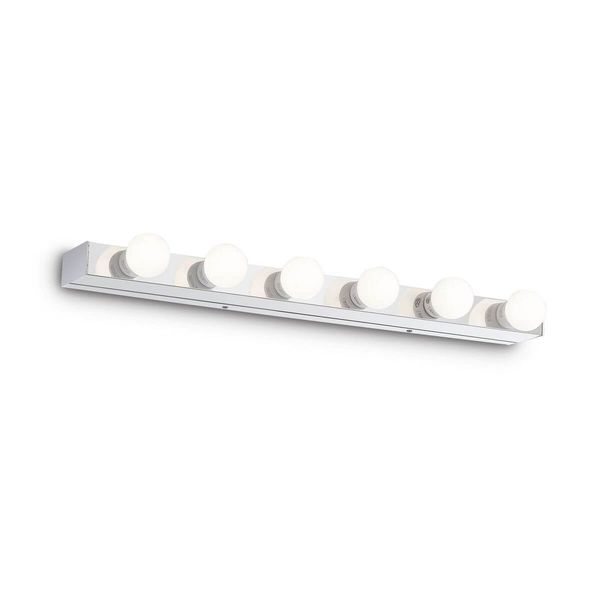 Ideal Lux PRIVE Wandleuchte E14 6-fach dimmbar Chrom 045627