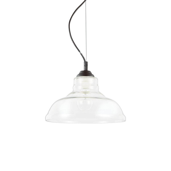 Ideal Lux BISTRO Pendelleuchte E27 ⌀280mm dimmbar Klar 112336