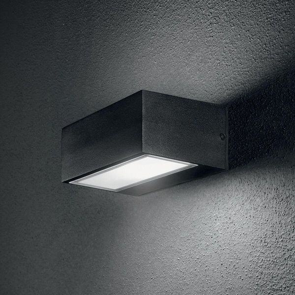 Ideal Lux TWIN Wandleuchte G9 dimmbar Schwarz IP44 115375