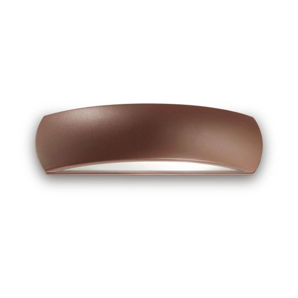 Ideal Lux GIOVE Wandleuchte E27 dimmbar Braun IP54 163598