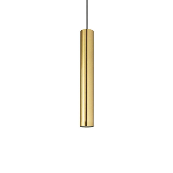 Ideal Lux LOOK GU10 Pendelleuchte ⌀60mm dimmbar Messing warmweiss 259239