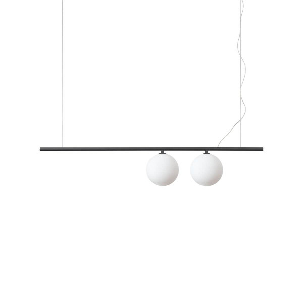 Ideal Lux PERLINE G9 Pendelleuchte 2x dimmbar Schwarz warmweiss 306995