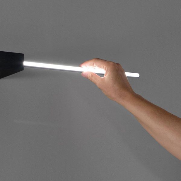 Ideal Lux THEO LED Wandleuchte 2x 2x13,5W Schwarz warmweiss 311760