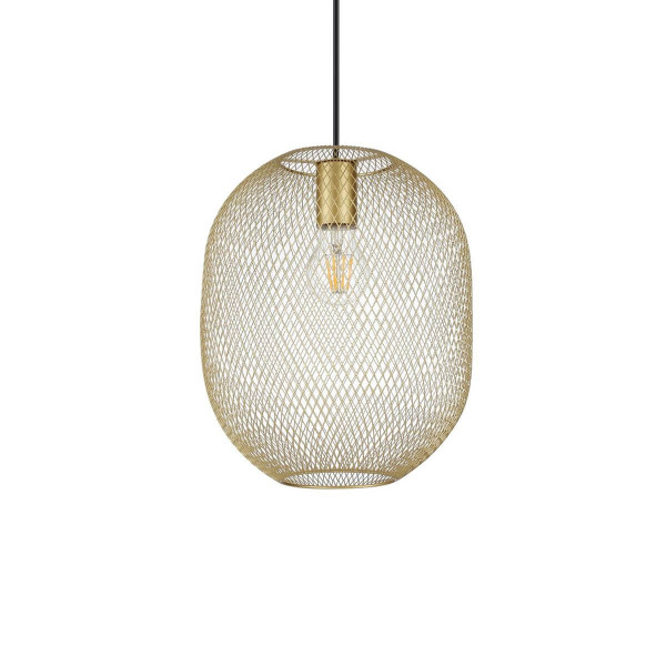 Ideal Lux NET Pendelleuchte E27 ⌀245mm dimmbar Schwarz 317267