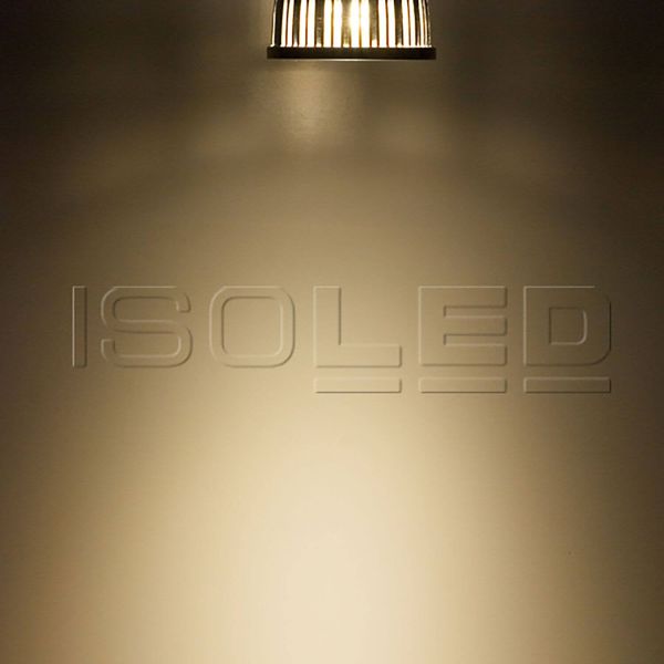 ISOLED GU10 LED Strahler 5,5W COB, 38°, warmweiß, dimmbar