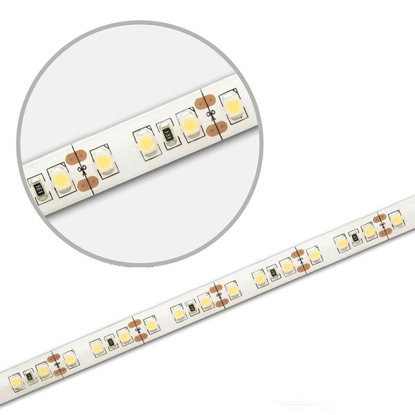 ISOLED LED SIL845 Flexband Streifen, 12V, 9,6W, IP66, neutralweiß, 120 LED/m