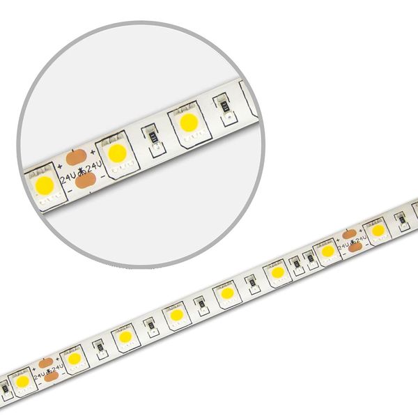 ISOLED LED SIL830 Flexband Streifen, 24V, 14,4W, IP66, warmweiß, 60 LED/m