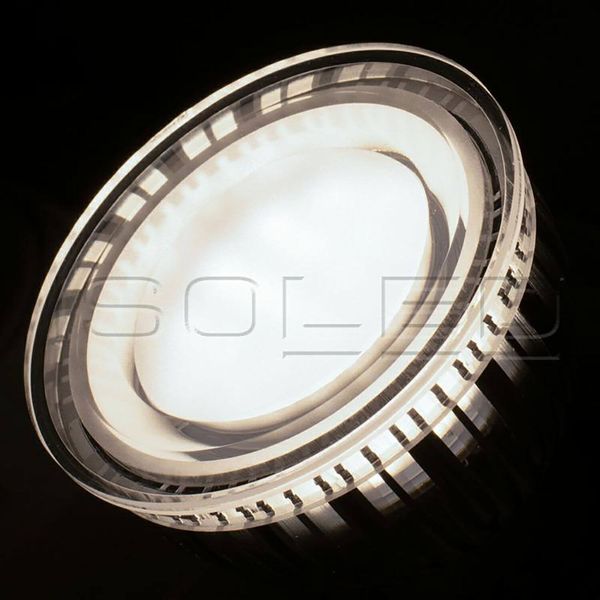 ISOLED GU10 LED Strahler 6W Glas diffuse, 120°, neutralweiß