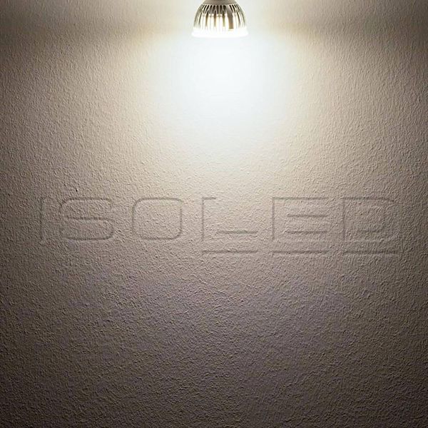 ISOLED GU10 LED Strahler 6W Glas diffuse, 120°, neutralweiß