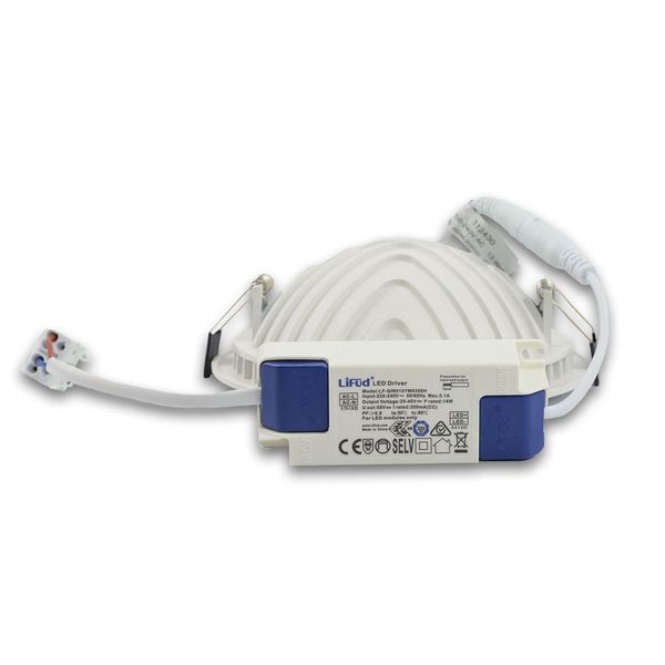 ISOLED LED Downlight LUNA 15W, indirektes Licht, weiß, neutralweiß